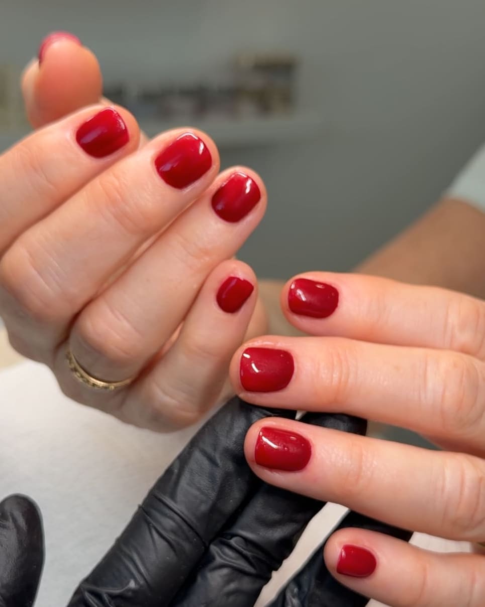 Deep red set